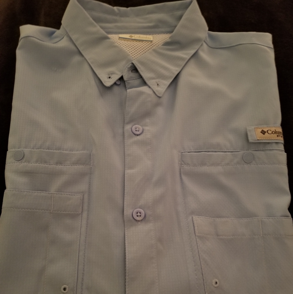 Columbia Omni Shade Fishing Gear Shirt